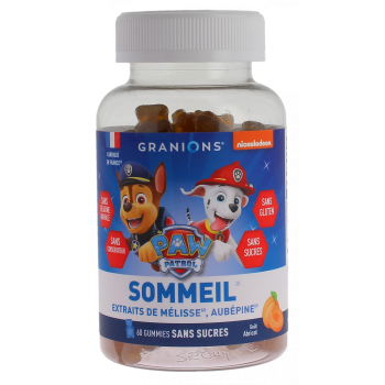Gummies kid Pat Patrouille sommeil Granions - pot de 60 gommes