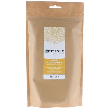 Henné blond vénitien pour cheveux blonds et châtains clairs Centifolia - paquet de 250 g