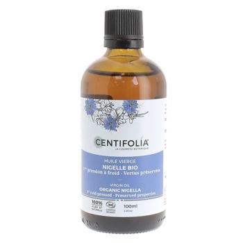 Huile végétale Nigelle bio Centifolia - flacon de 100 ml