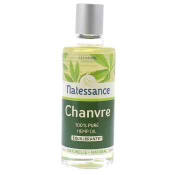 Huile de chanvre Natessance - flacon de 100 ml
