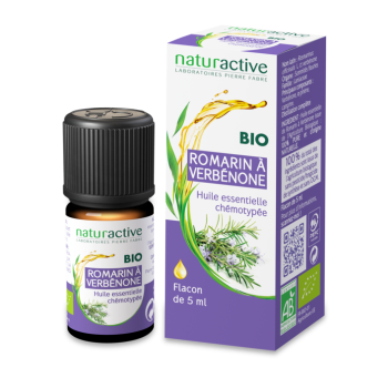 Huile essentielle Romarin à verbénone Naturactive - flacon de 5 ml
