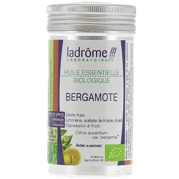 Huile essentielle bergamote Bio Ladrôme - flacon de 10 ml