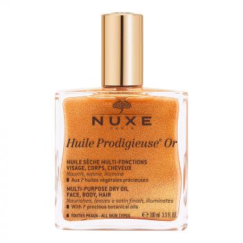 Huile prodigieuse or huile sèche multi-fonctions Nuxe - spray de 100 ml