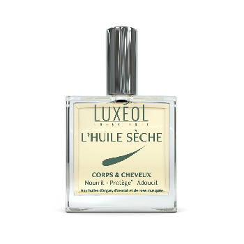 Huile sèche corps et cheveux Luxéol - flacon spray de 100 ml