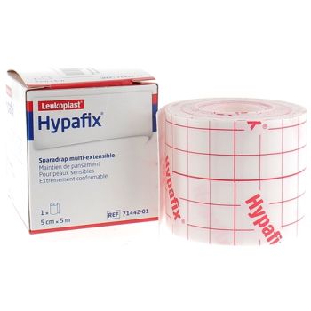 Hypafix Sparadrap multi-extensible 5cmx5m Leukoplast - une bande
