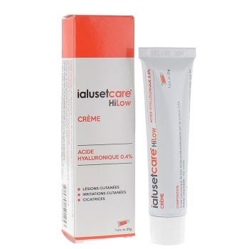 Ialusetcare HiLow Crème à l'acide hyaluronique Laboratoires Genevrier - tube de 25g
