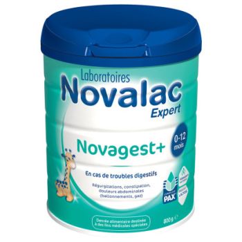 Lait Novagest troubles digestifs 0-12 mois Novalac - pot de 800g