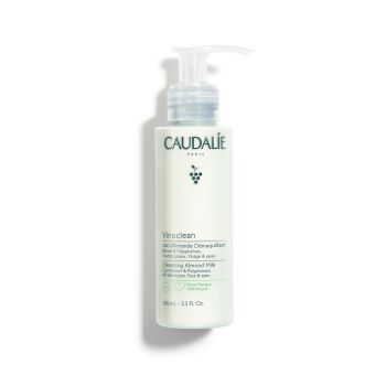 Lait d'amande démaquillant Caudalie - flacon pompe de 100 ml