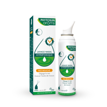 Lavage nasal hypertonique nez bouché Phytosun arôms - spray de 100ml