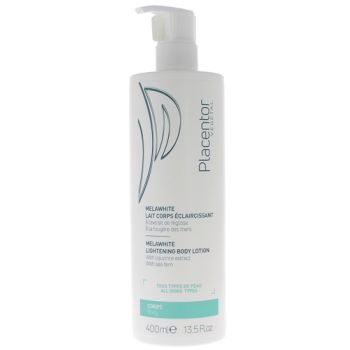 MélaWhite lait corps éclaircissant Placentor végétal - flacon-pompe de 400ml