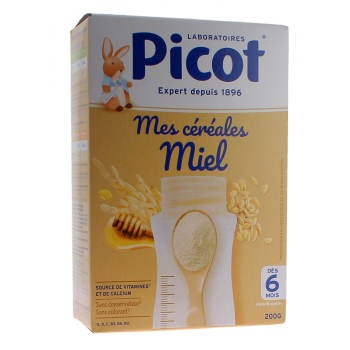 Mes céréales miel Picot - boite de 200g