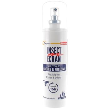 Moustiques, guêpes & frelons Répulsif peau adultes & enfants Insect Ecran - spray de 100 ml