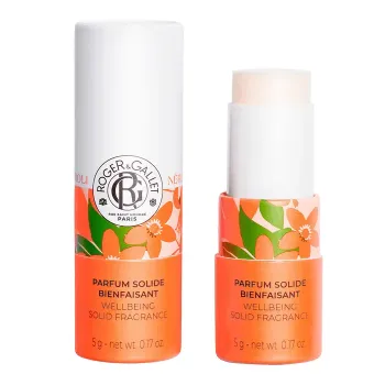 Parfum solide bienfaisant néroli Roger & Gallet - stick de 5g