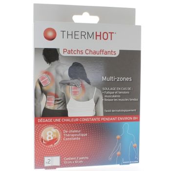 Patchs chauffant multi-zones Therm°hot - boîte de 2 patchs
