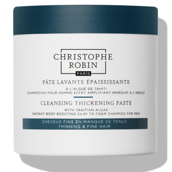 Pâte lavante épaississante à l'algue de Tahiti Christophe Robin - pot de 250ml