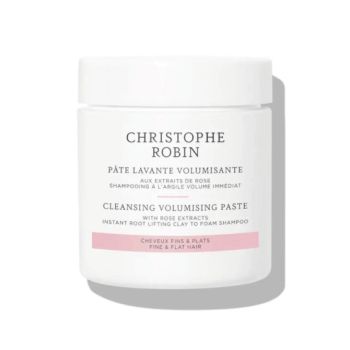 Pâte lavante volumisante aux extraits de rose Christophe Robin - pot de 75ml
