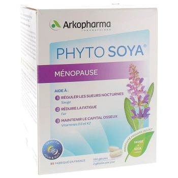 Phyto Soya ménopause Arkopharma - boîte de 120 gélules