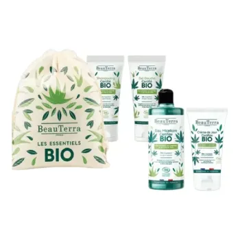 Les essentiels bio Beauterra - pochon de 4 produits