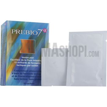 Prebio 7 12 ventre plat Nutrition Concept - boîte de 10 sachets