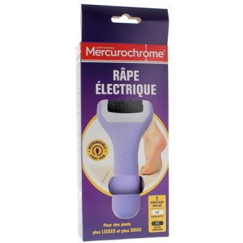 Râpe électrique Mercurochrome - boîte d'une râpe + 3 rouleaux