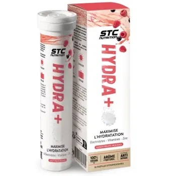 STC Nutrition Hydra+ fruits rouges Ineldea - tube de 20 pastilles effervescentes