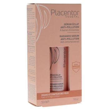 Sérum éclat anti-pollution à l'extrait d'immortelle Placentor Végétal - flacon de 30 ml