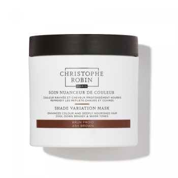 Soin nuanceur de couleur brun froid Christophe Robin - pot de 250 ml