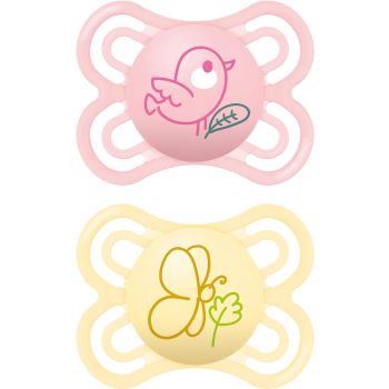 Sucettes Perfect animaux 2-6 mois Mam - lot de 2 sucettes
