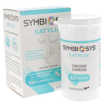 Symbiosis Satylia Chrome et Zinc Biocodex - boîte de 60 gélules