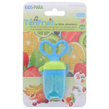 TétiFruit Tétine Alimentaire Kids Para - 1 tétine de couleur bleu