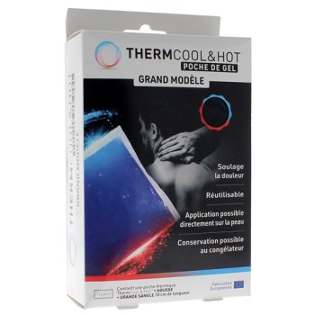 Thermcool&hot Poche de gel grand modèle - boîte d'une poche de 17x26cm
