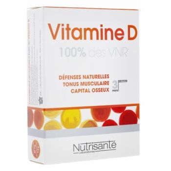 Vitamine D 80 mg Nutrisante - boite de 90 comprimés