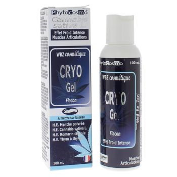 WBZ Cryo Gel effet froid Phytocosmo - flacon de 100ml