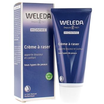 Crème à raser Weleda - tube de 75 ml