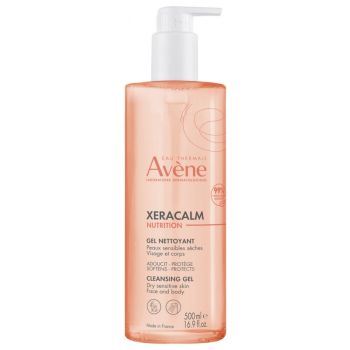 Xeracalm Nutrition Gel nettoyant Avène - flacon-pompe de 500ml