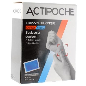 Actipoche chaud / froid soulage la douleur - boîte de 1 actipoche 10 x 15 cm