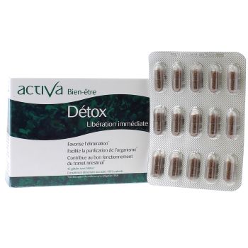 Activa bien-être detox - boite de 30 gélules