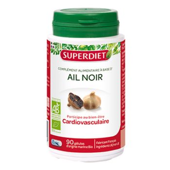 Ail noir Bio Super Diet - boite de 90 gélules