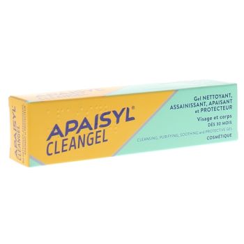 Cleangel Gel réparateur action antibactérienne Apaisyl - tube de 30 ml