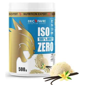 Iso zero 100% whey vanille Eric Favre - pot de 500g