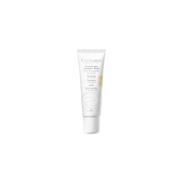 Couvrance Fond de teint correcteur fluide porcelaine 1.0 Avène - Tube de 30 ml