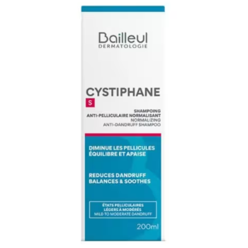 Cystiphane shampooing anti-pelliculaire intensif DS Biorga - tube de 200 ml