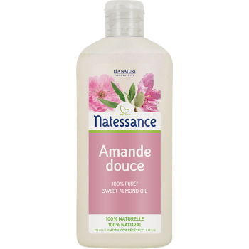 Huile amande douce Natessance - flacon de 250ml