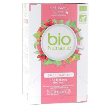 Infusion Brûle-graisses BIO Nutrisanté -20 sachets