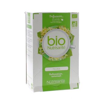 Infusion bien-être Tilleul BIO Nutrisanté - 20 sachets