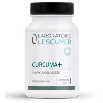 Curcuma+ Lescuyer - pot de 60 comprimés 