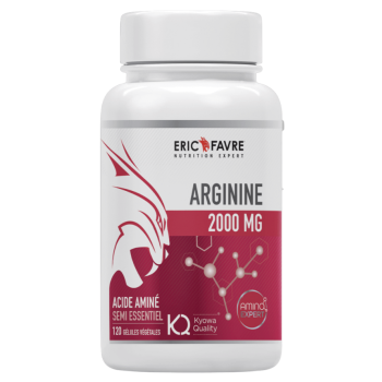 Arginine Kyowa 2000mg Eric Favre - pot de 120 gélules
