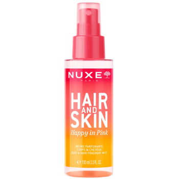 Brume parfumante hair & skin happy in pink Nuxe - flacon de 100ml