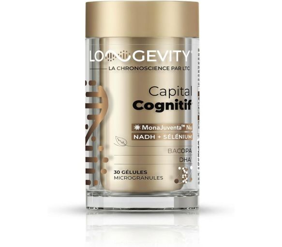 Longevity capital cognitif Les 3 Chênes - pot de 30 gélules - image 1