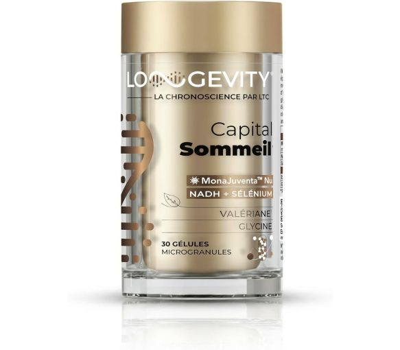 Longevity capital sommeil Les 3 Chênes - pot de 30 gélules - image 1